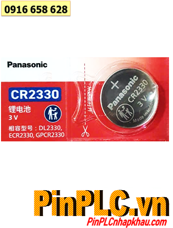 Pin Panasonic CR2330; Pin 3v lithium Panasonic CR2330 _Indonesia